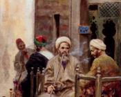 Smoking Outside The Cafe - 法比奥·法比